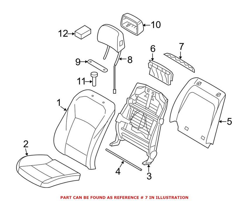 BMW Courtesy Light - Front 52109180209